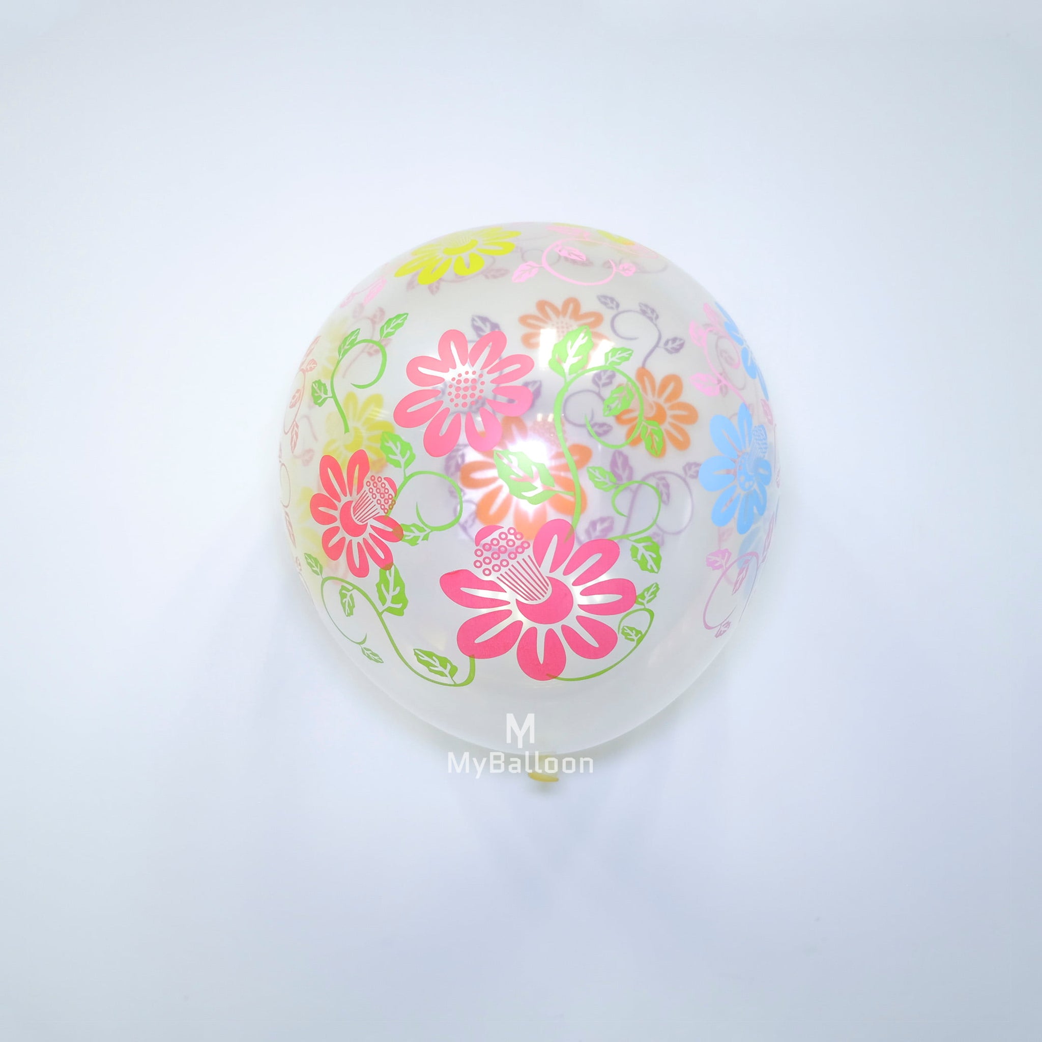 12"橡膠氣球 LP016 彩花