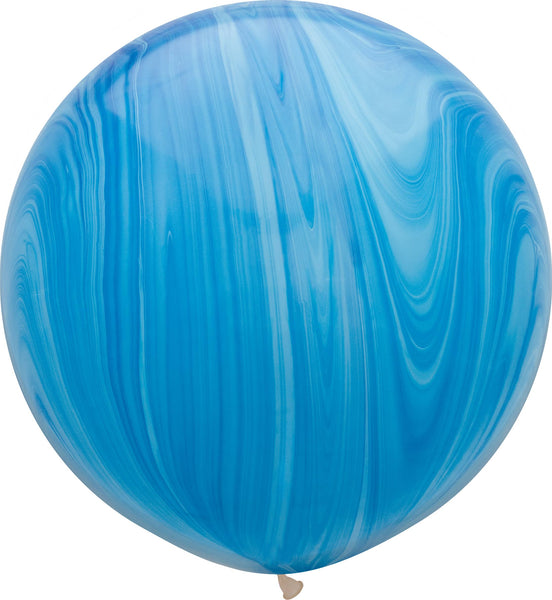 30"橡膠雲石紋氣球