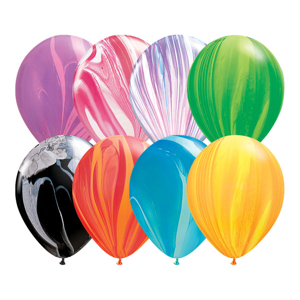 11"橡膠雲石紋氣球