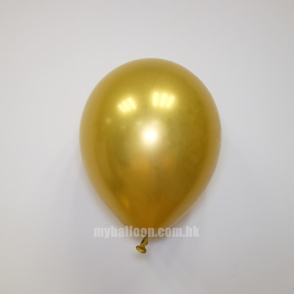 12"橡膠氣球 金屬色