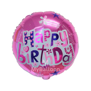 鋁膜生日氣球 FB032