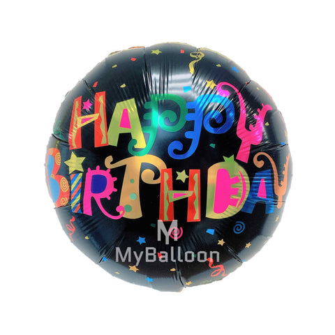 鋁膜生日氣球 FB033
