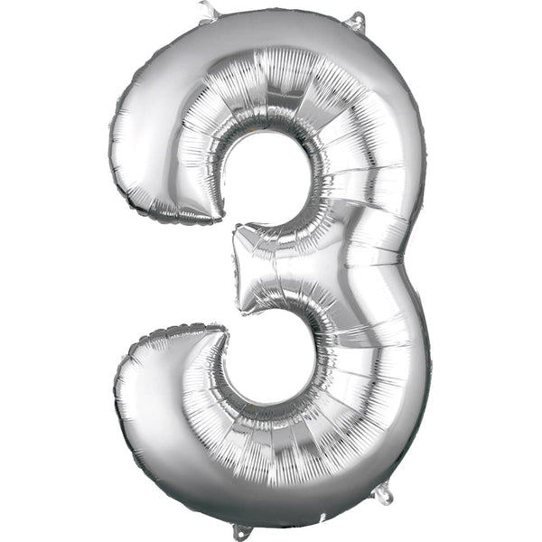 40"鋁膜數字氣球